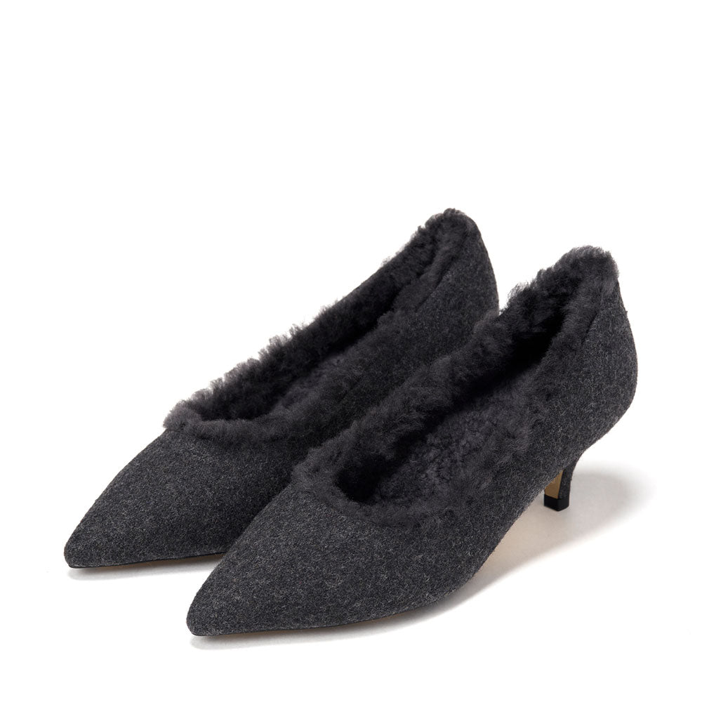 Туфли Juliette Wool Grey
