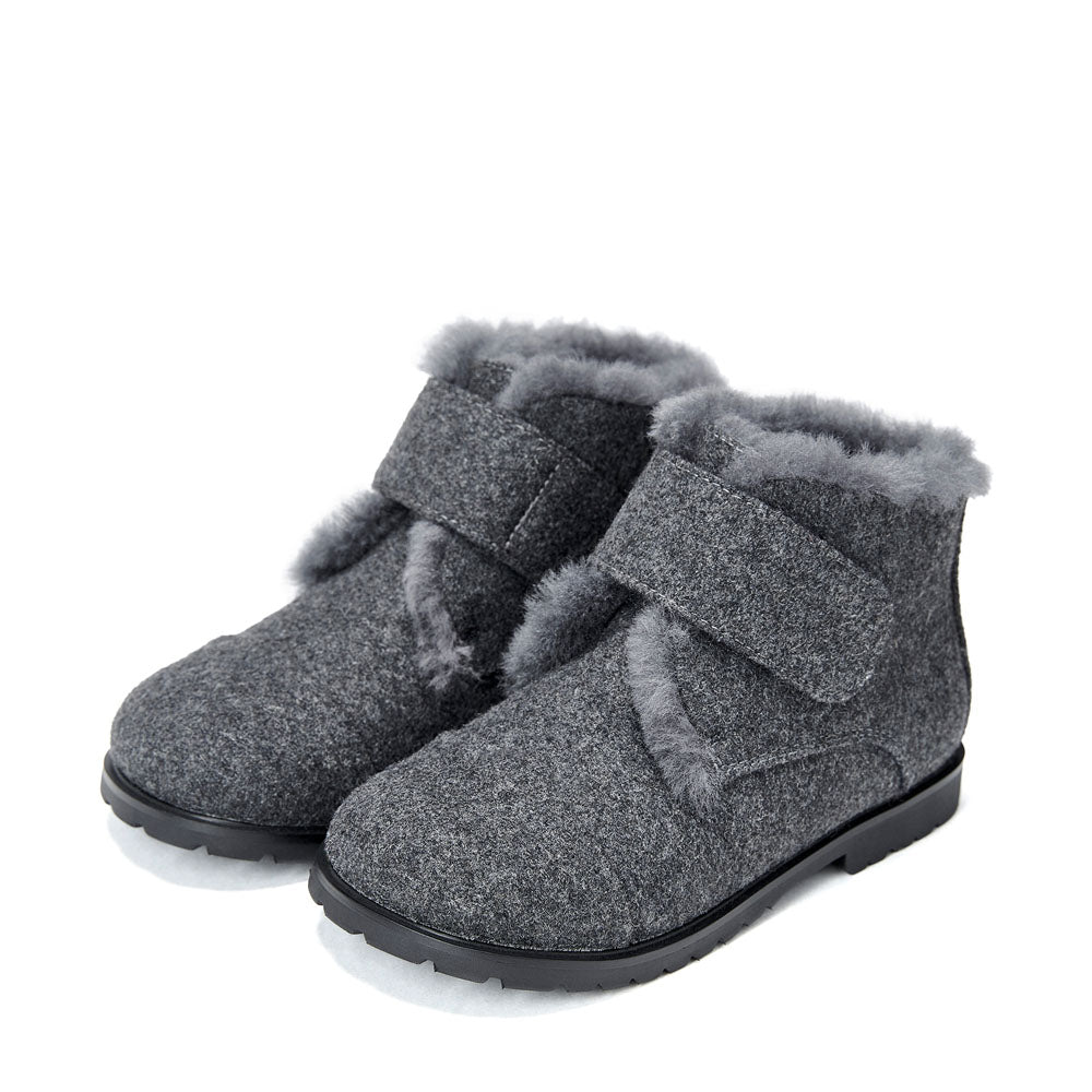 Ботинки Zoey Wool Dark Grey