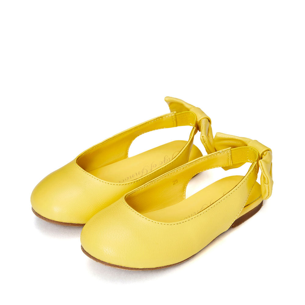Сандалии Amelie Leather Yellow