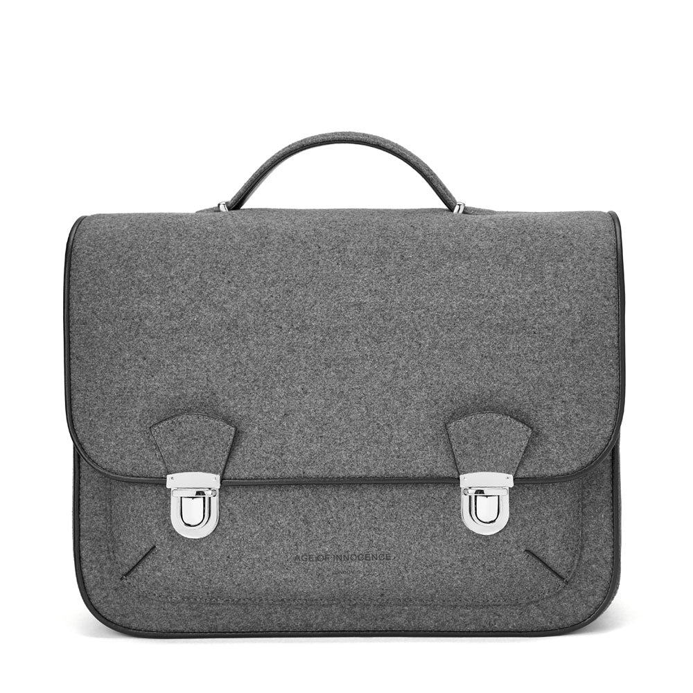 Портфель Boston Wool Grey