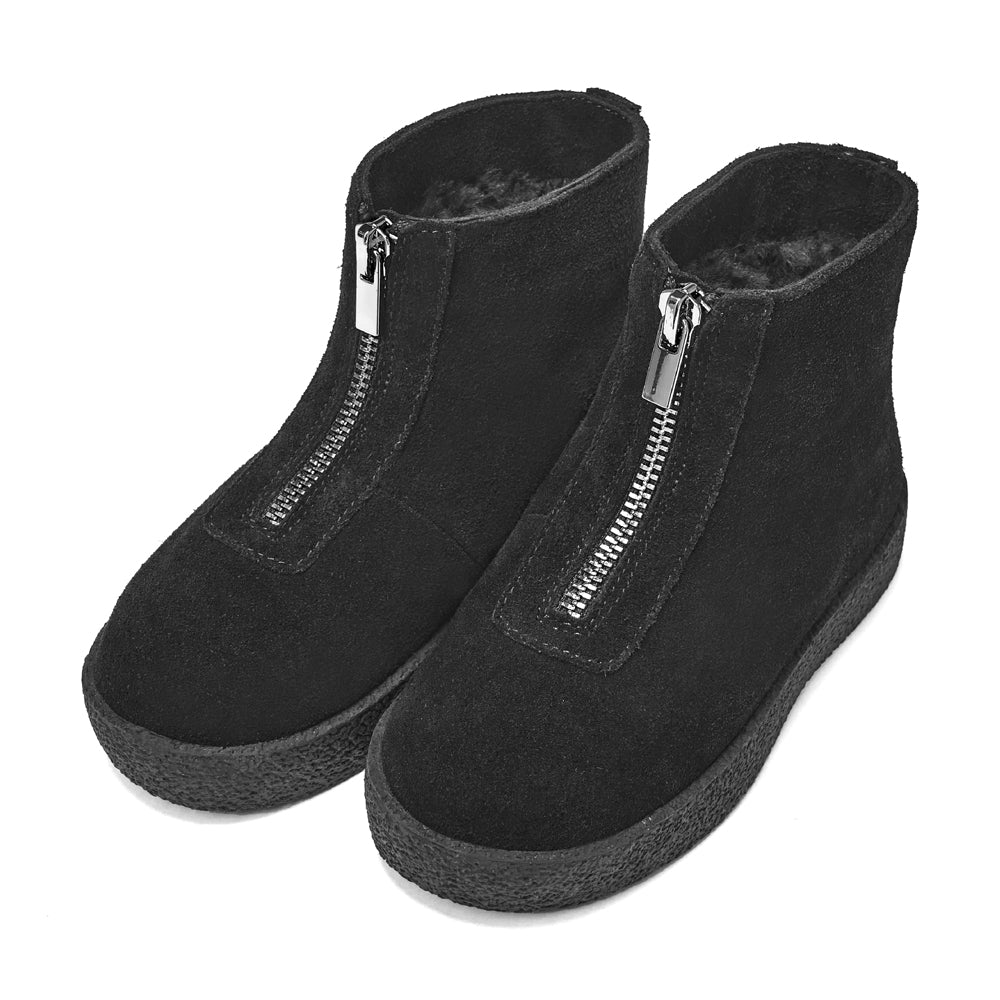 Ботинки Leah Suede Black
