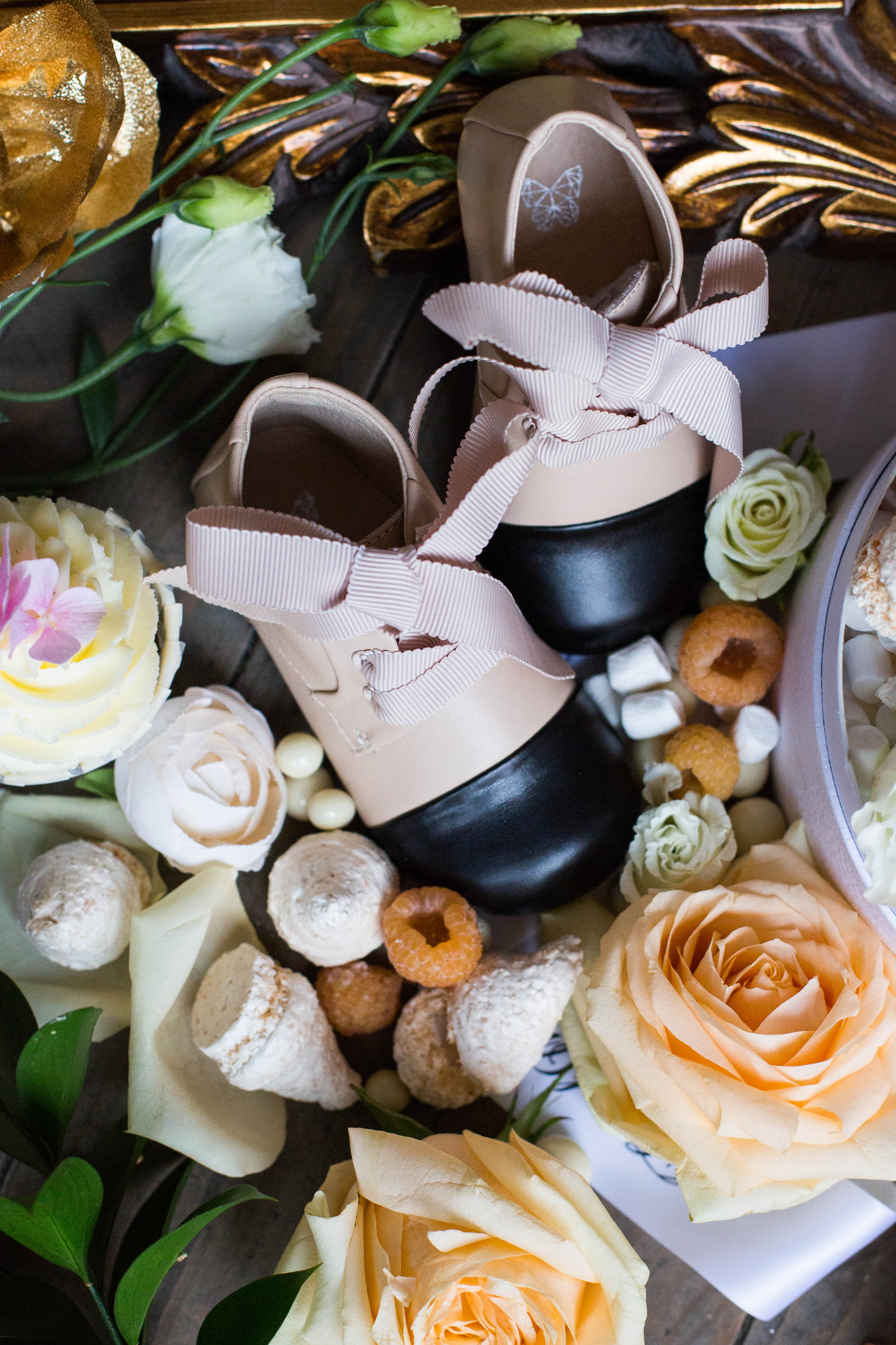 Ботинки Jane Beige/Black