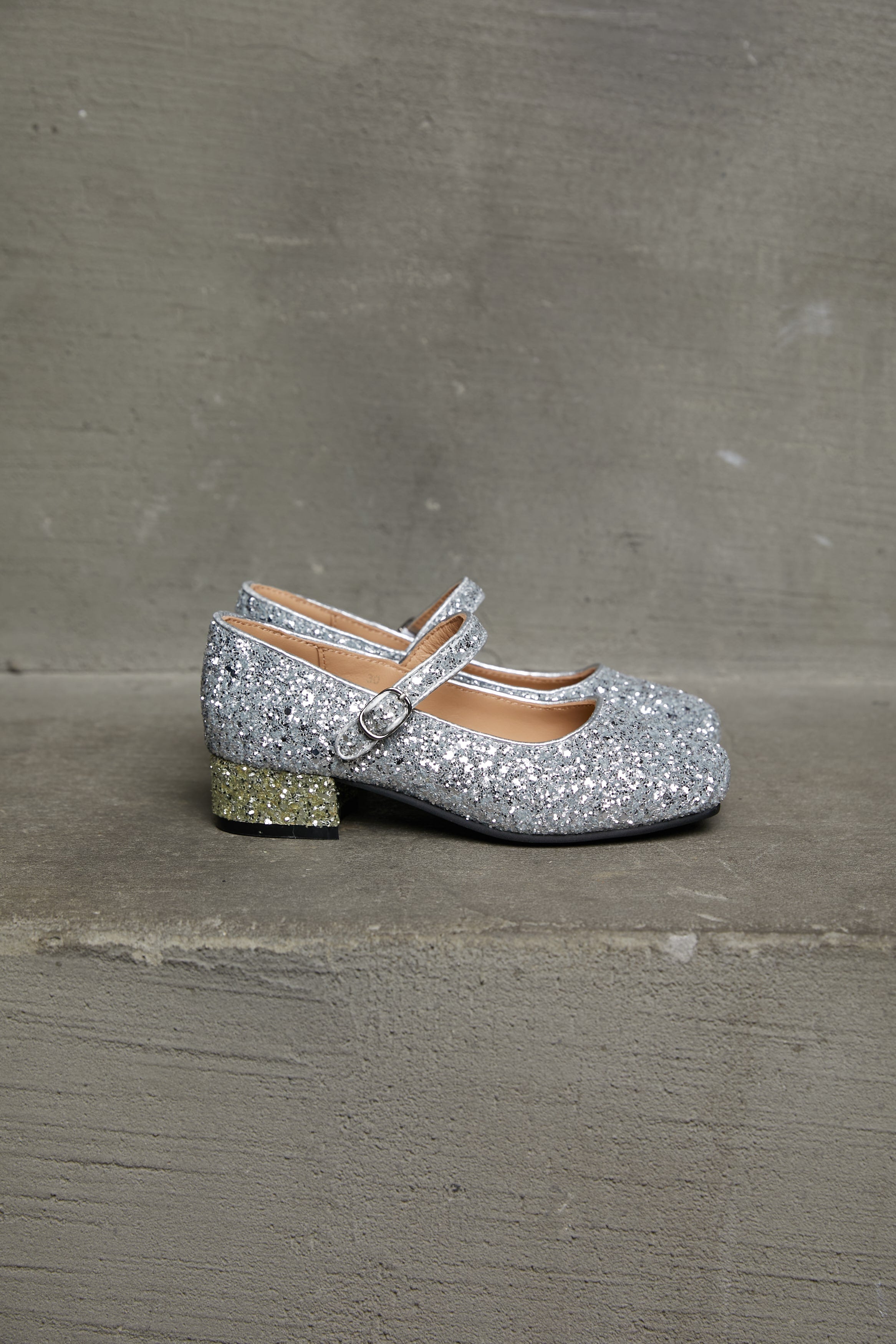 Туфли Agnese Silver/Gold