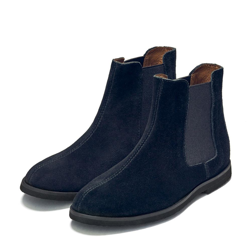 Детские челси для мальчиков Charlie тёмно-серые замшевые || GENTS by Age of Innocence