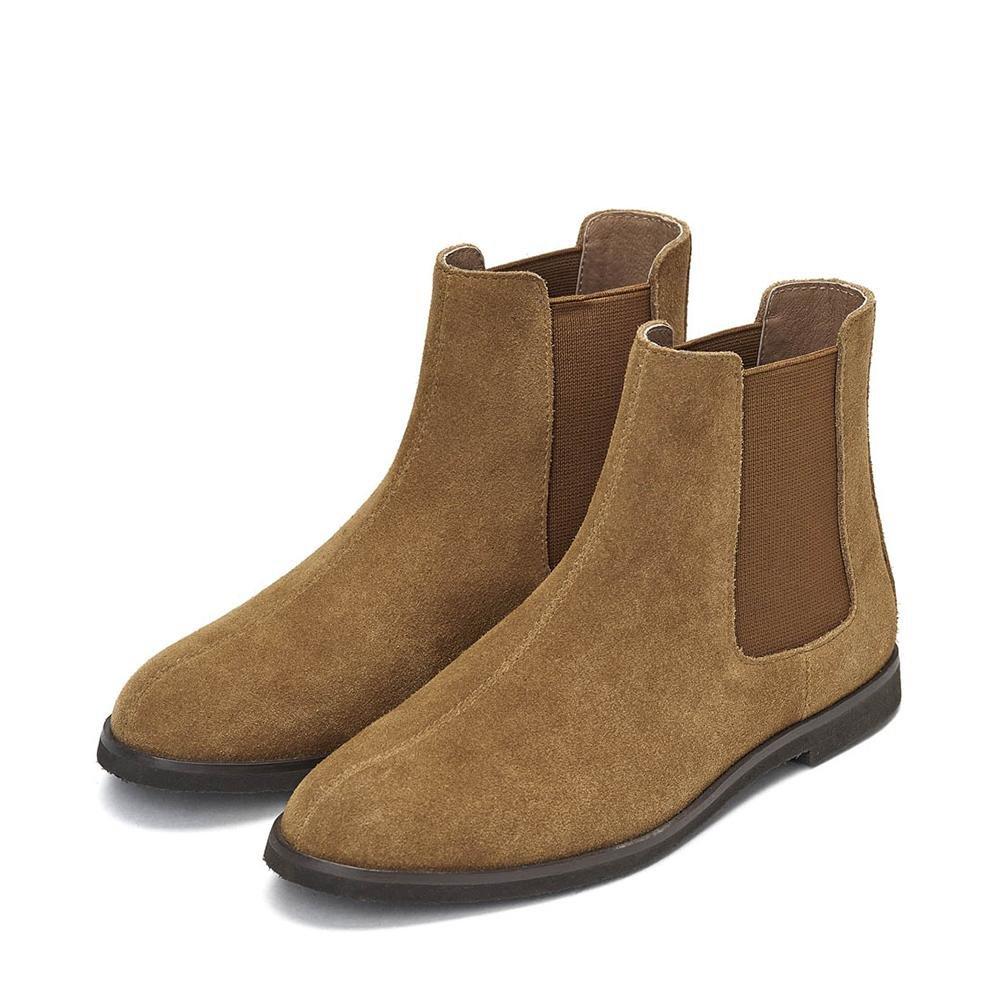 Детские челси для мальчиков Charlie коричневые замшевые || GENTS by Age of Innocence