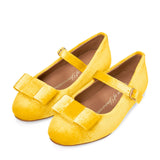 Туфли Ellen Velvet Yellow