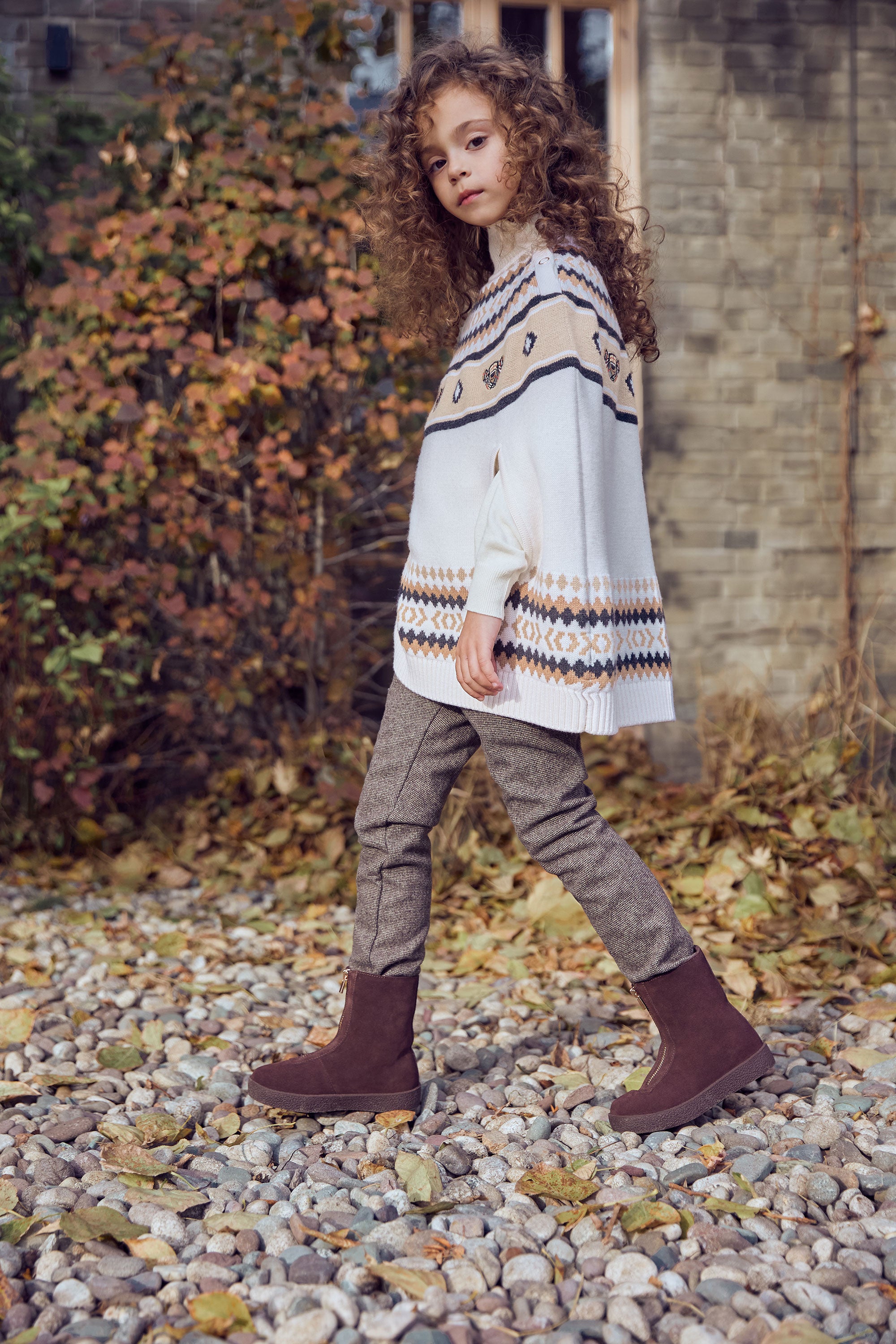 Сапожки Leah Suede High Chocolate