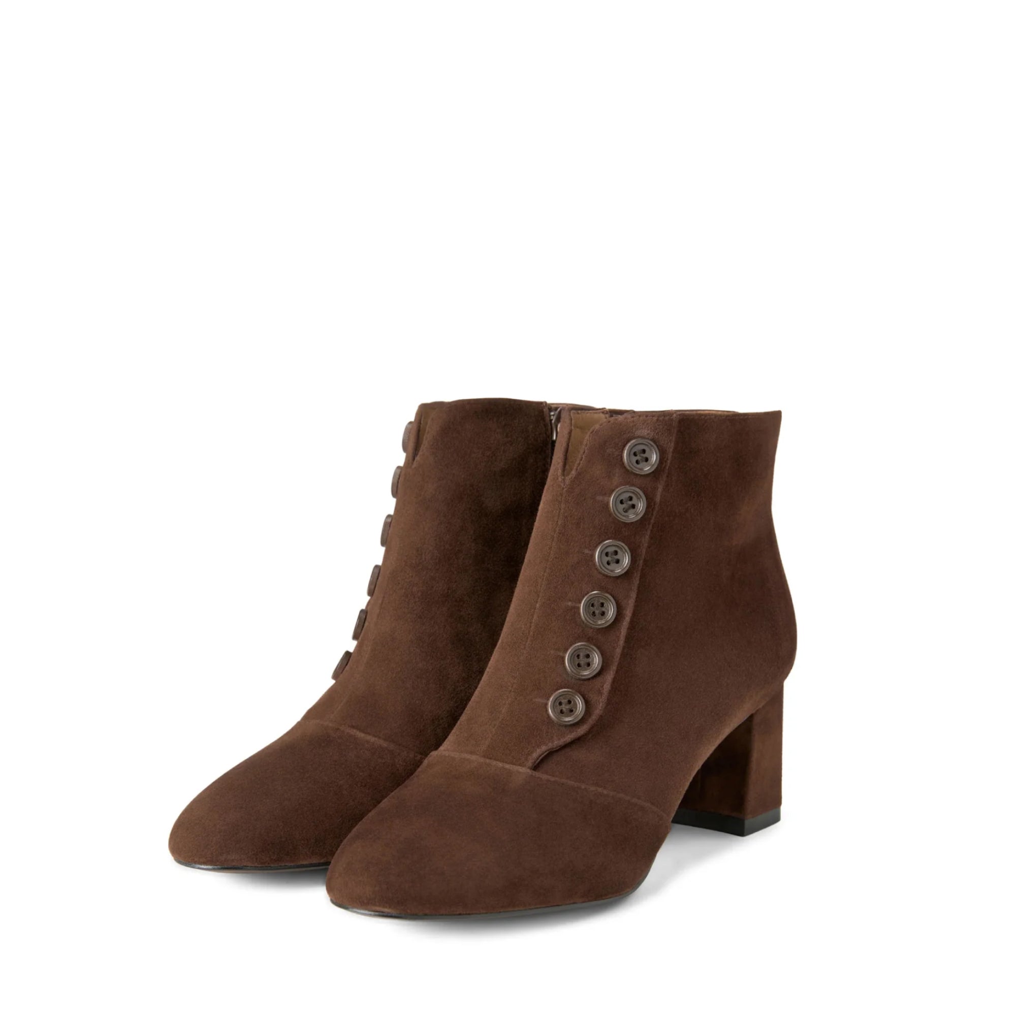 Ботильоны Constance Suede Brown