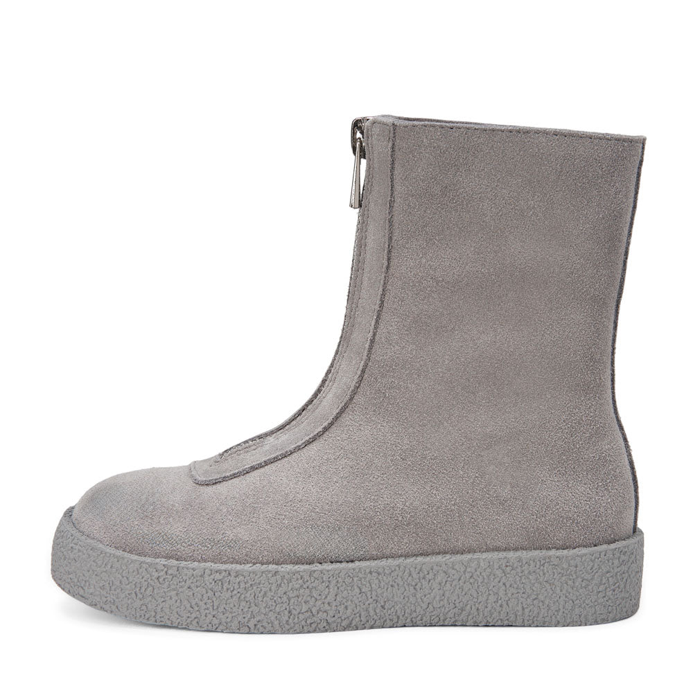 Сапожки Leah Suede High Grey