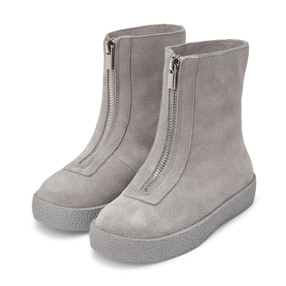 Сапожки Leah Suede High Grey