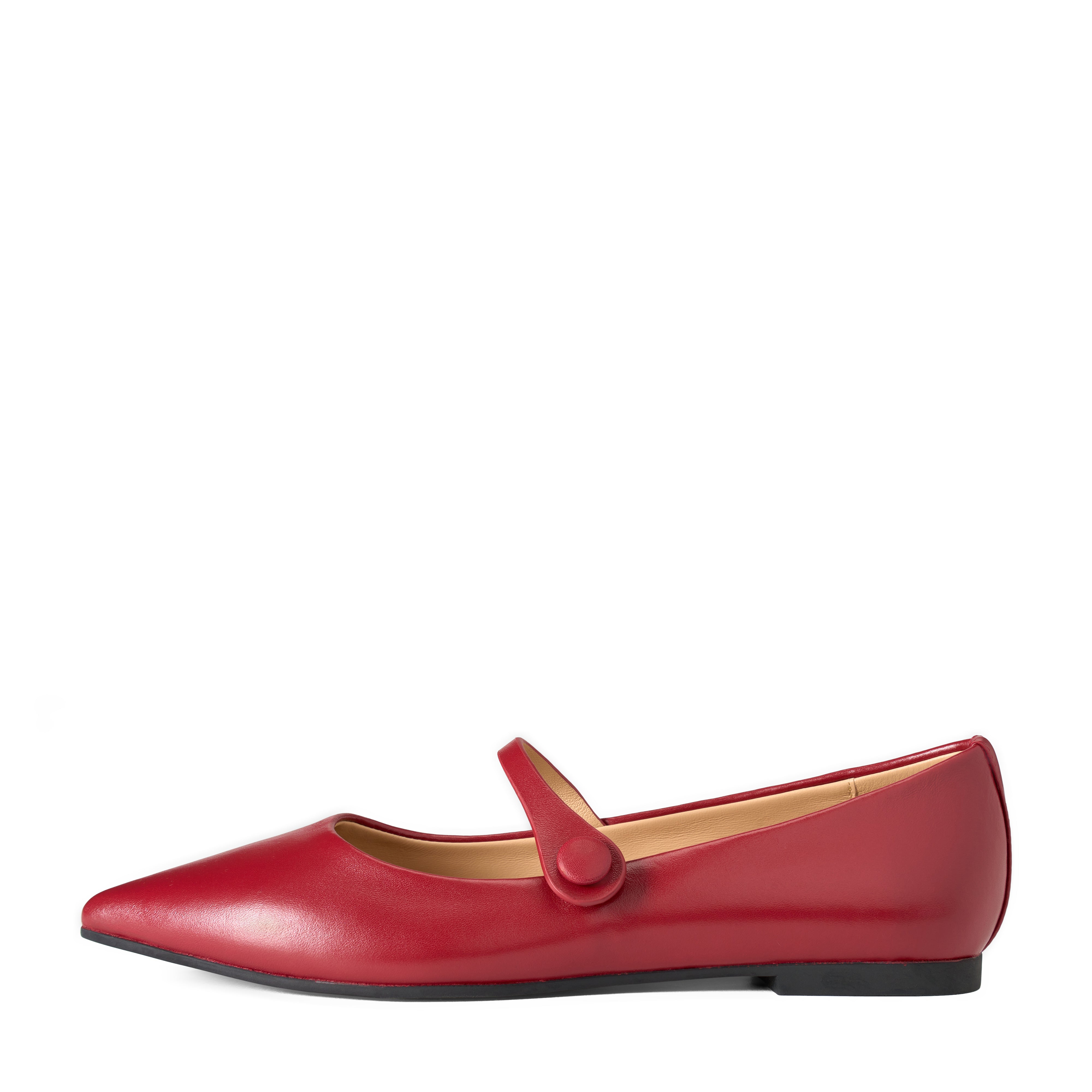 Туфли Thea Leather Burgundy