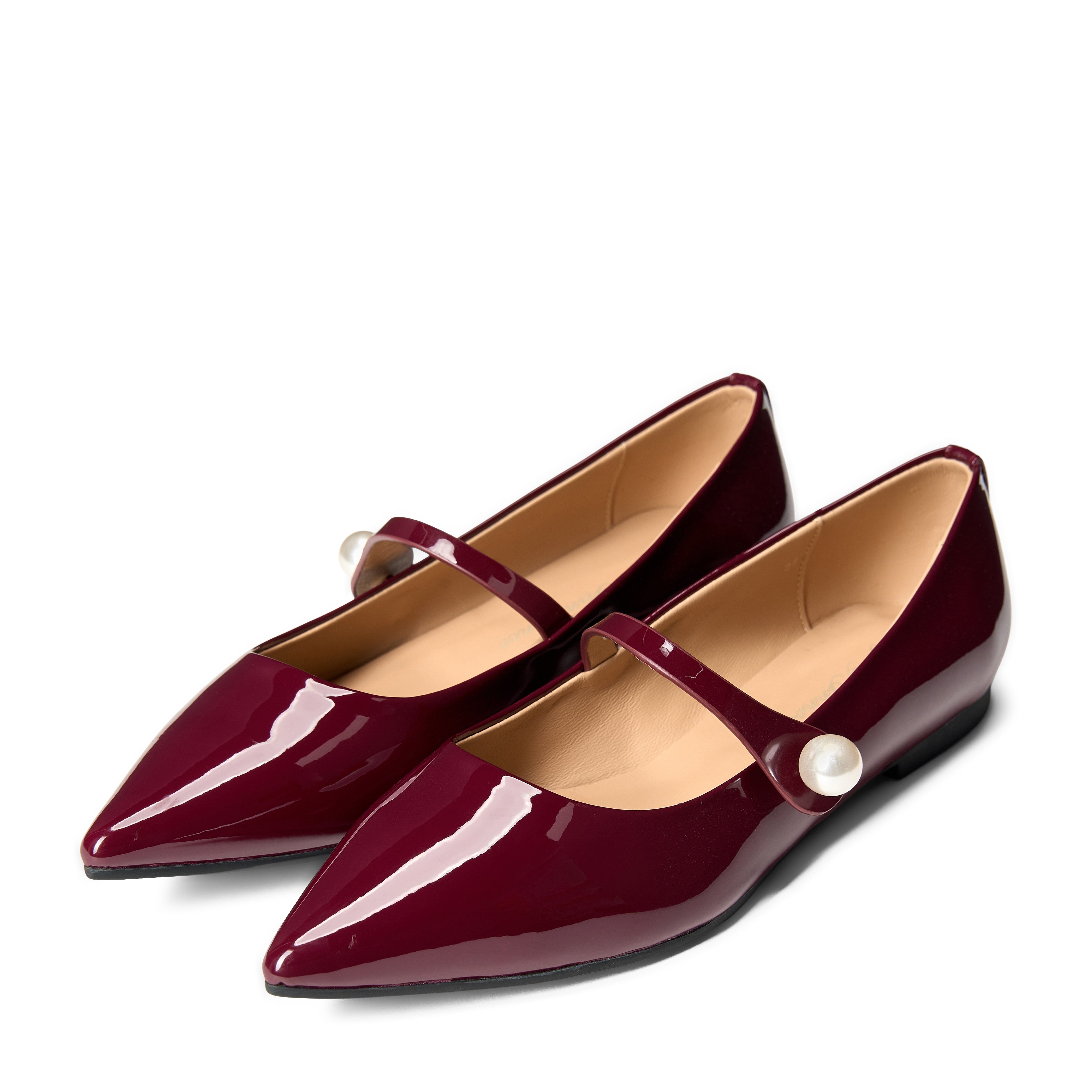 Туфли Thea Pearl Burgundy