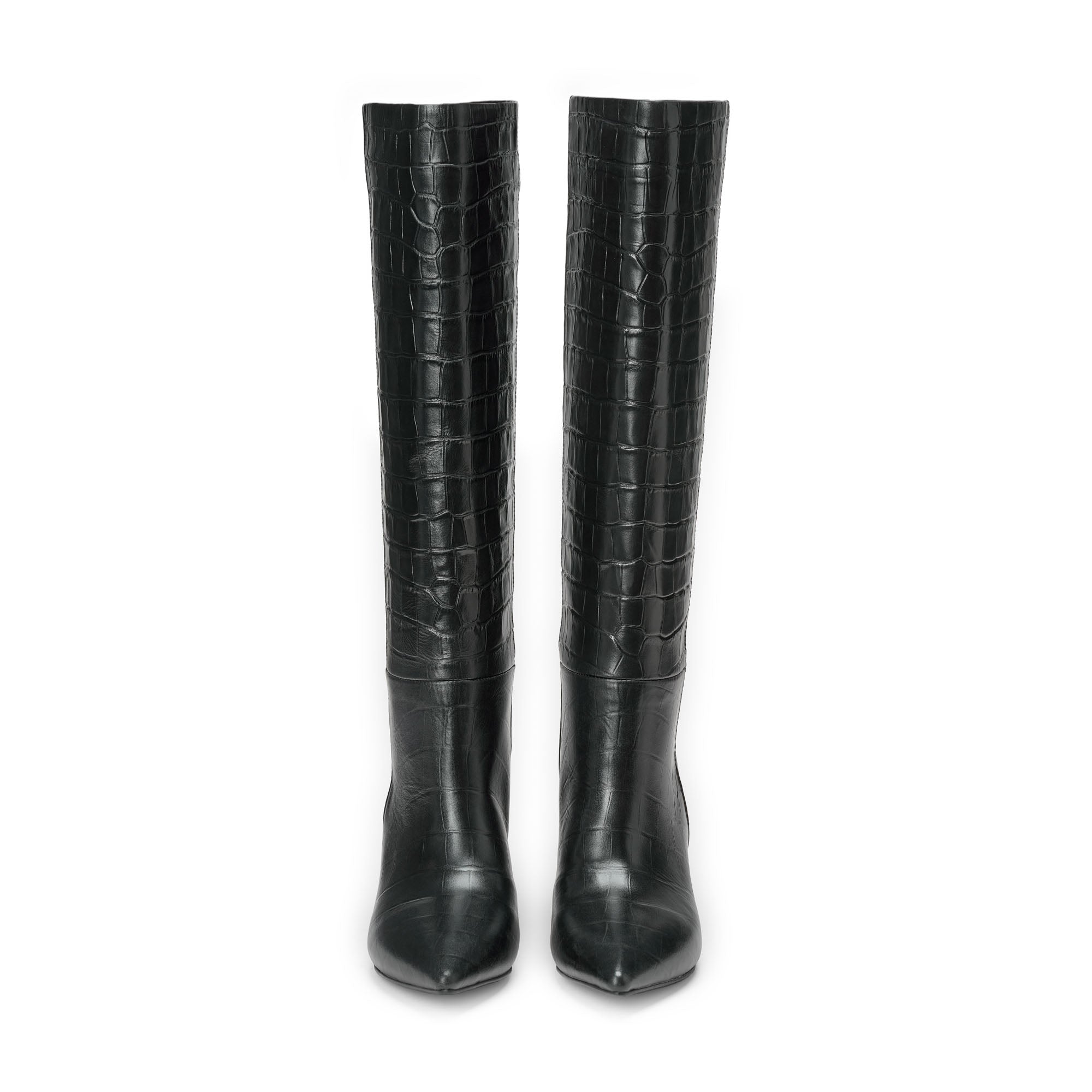 Сапоги Brigitte Leather Black