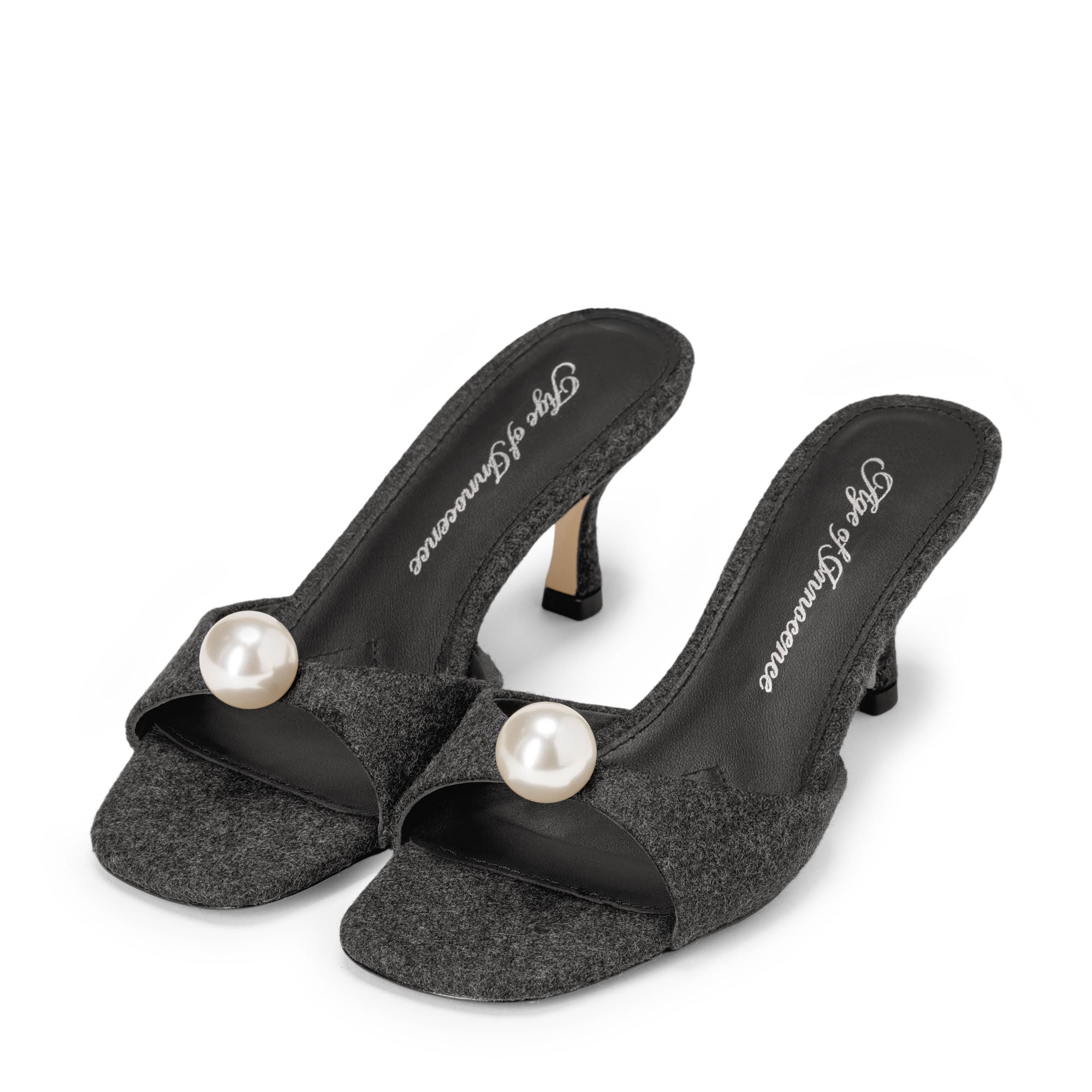 Мюли Sybil Wool Grey