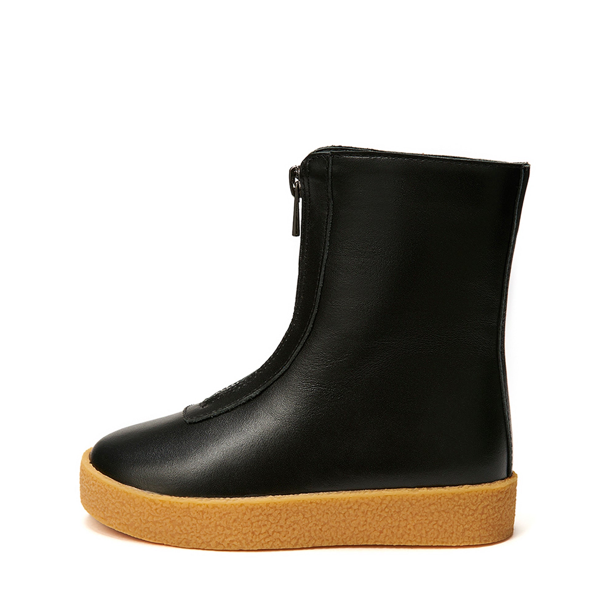 Сапожки Leah Leather High Black