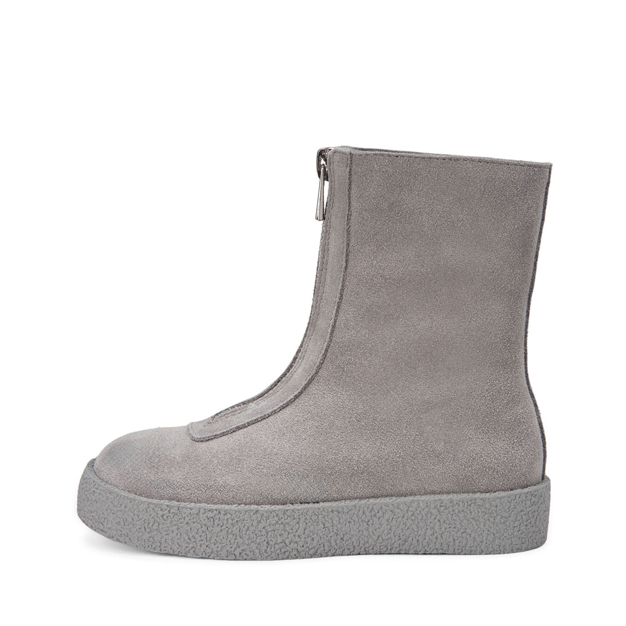 Сапожки Leah Suede High Grey