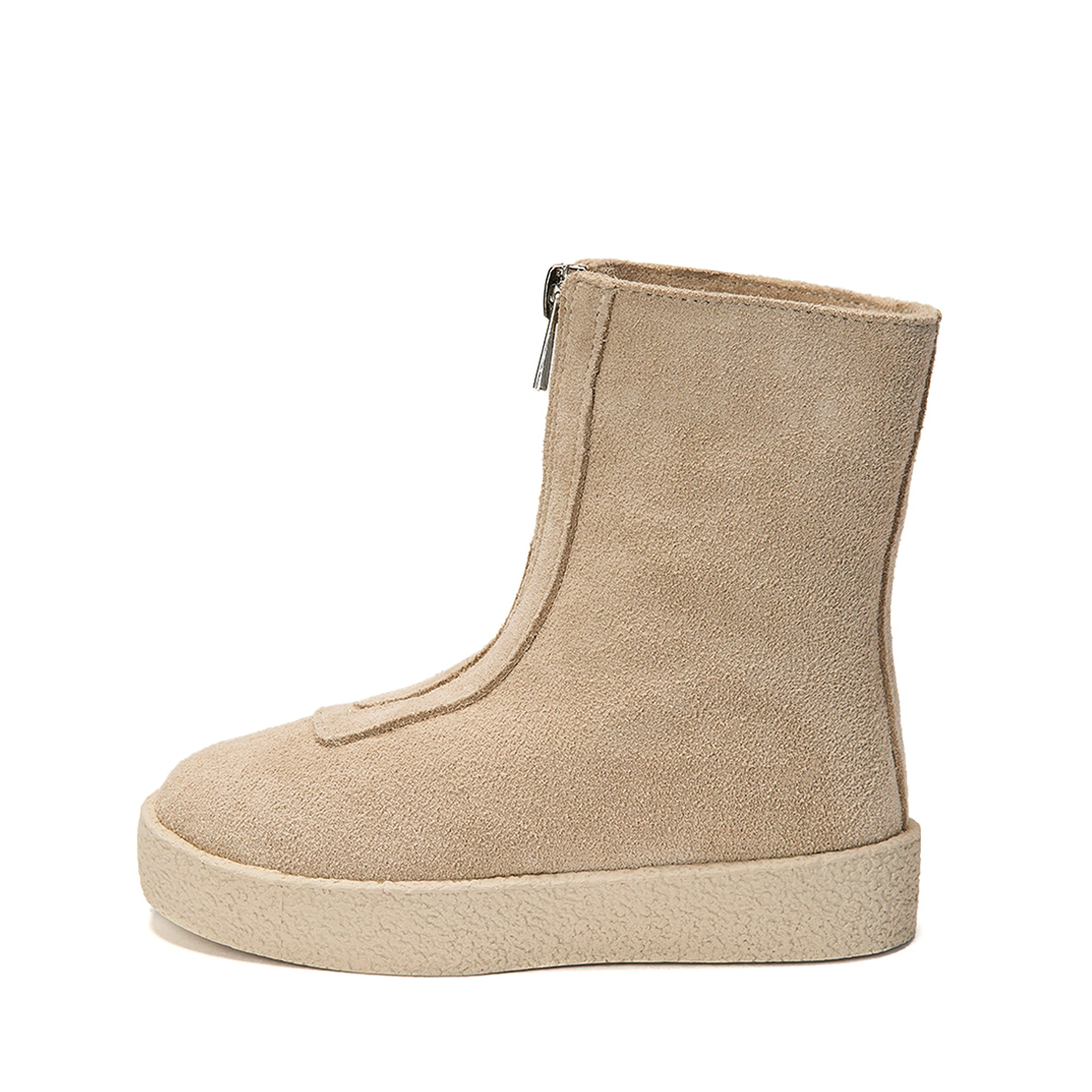 Сапожки Leah Suede High Light Beige